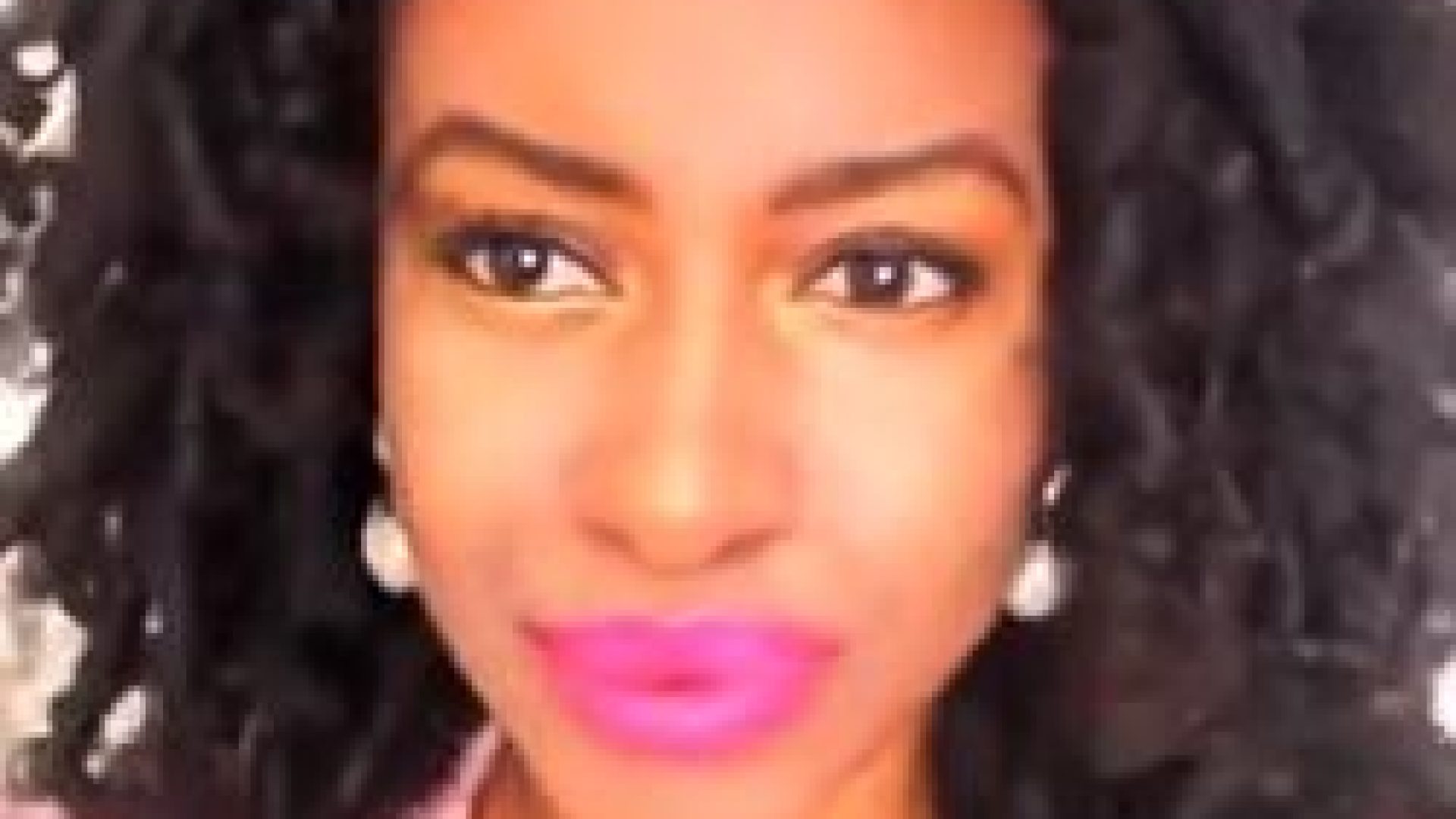 A Bouncy Perm Rod Set on 4C Hair