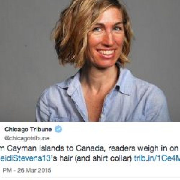 Chicago Tribune Columnist Writes "Uncombed Hair" In Response To Her Hate Mail
