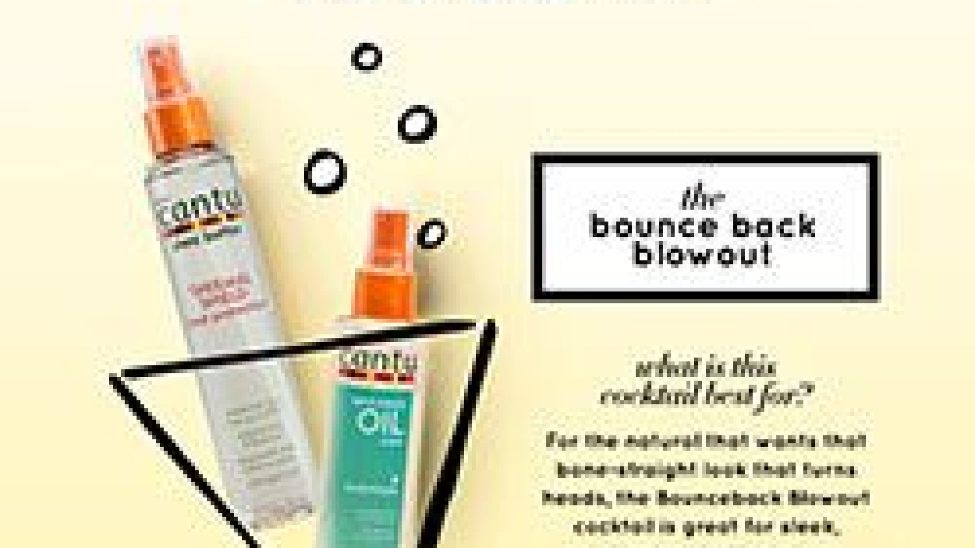 Learn How to Use Cantu Shea Butter Cocktails on Naturally Curly Hair