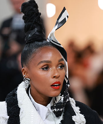 Behind Janelle Monae's Towering Met Gala Top Knot | NaturallyCurly